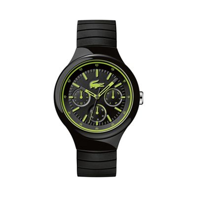 Unisex black and green 'Borneo' watch 2010867